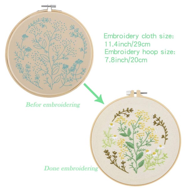 Embroidery Starters Kit 4 Sets Carousel 2