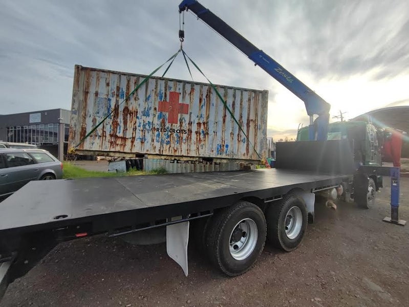 20 ft containers, cabins relocation Carousel 1