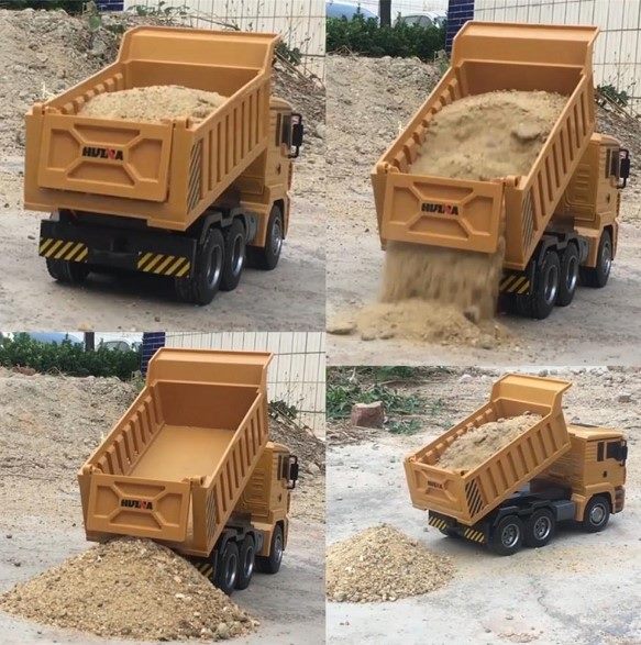 HUINA 1337 1:18 Remote Control Truck, 6 Channel, 2.4GHZ Carousel 14