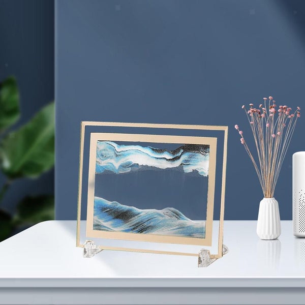 7 Inch Sand Art Mesmerizing Moving Picture Carousel 1