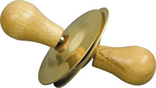Finger Cymbals W Wooden Handle Carousel 1