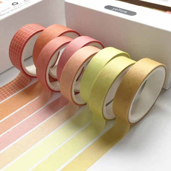 Original Basic Washi Tape Travel Planner Memo Tapes Vintage Writable Carousel 7