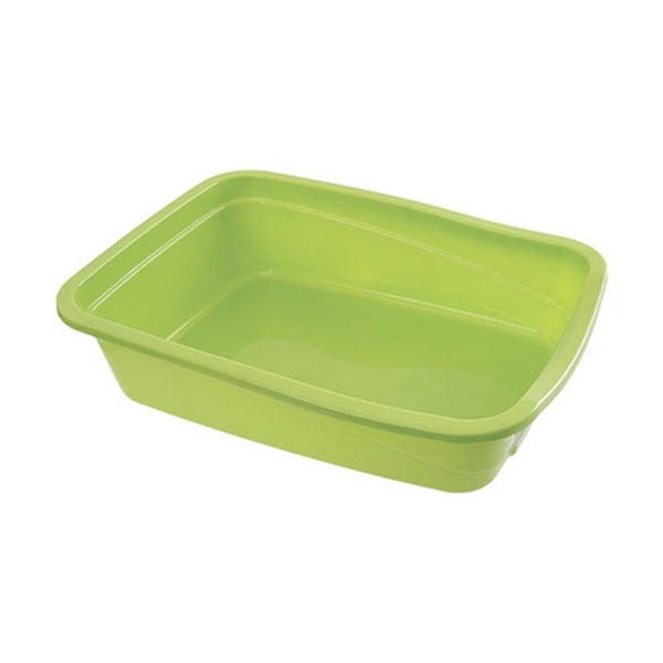 POOWEE CAT LITTER TRAY LITTER PAN LARGE Carousel 2