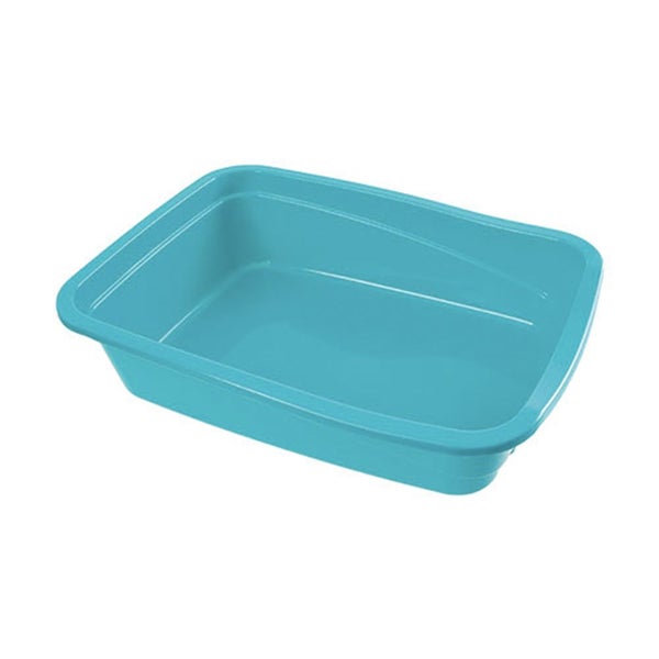 POOWEE CAT LITTER TRAY LITTER PAN LARGE Carousel 3