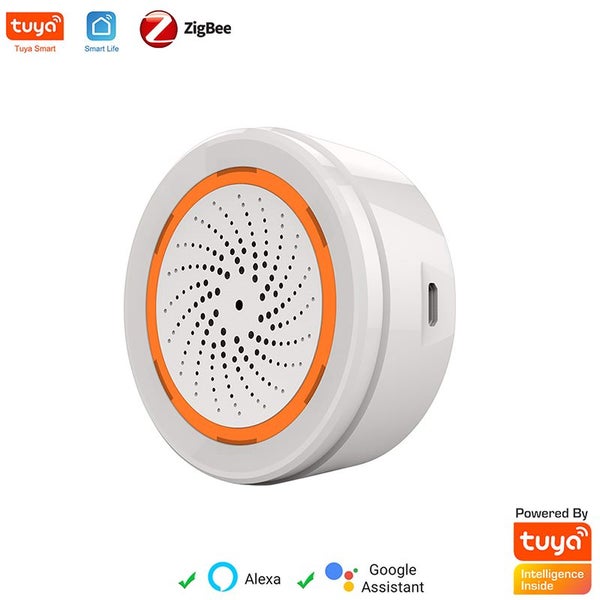 Tuya Zigbee Smart Siren Alarm For Smart Home Via Smart Life APP Carousel 2