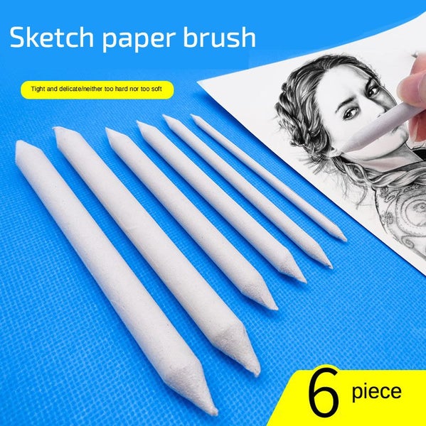 Blending Smudge Stump Stick Tortillon Sketch Art White Drawing Carousel 2