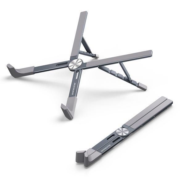 DUX Portable Adjustable Aluminum Alloy Laptop Stand Notebook Holder Foldable Carousel 1
