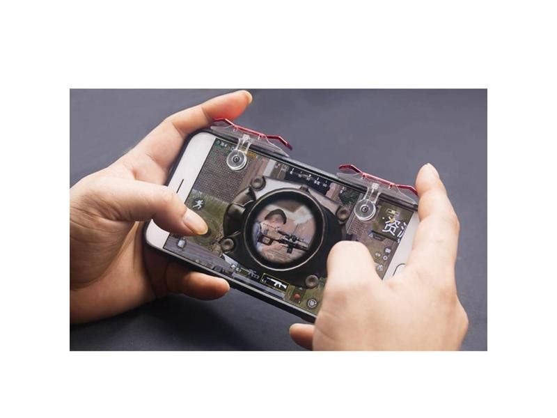 2PCS PUBG Mobile Game Controller Trigger L R1 Shooting Joystick For Different Carousel 1