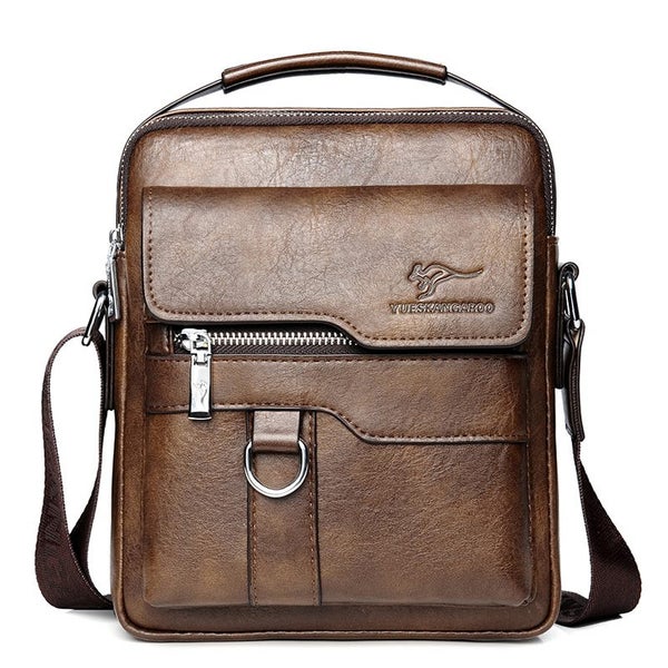 Man Bags Leather Shoulder Bag For Men Business Messenger Crossbody Carousel 1