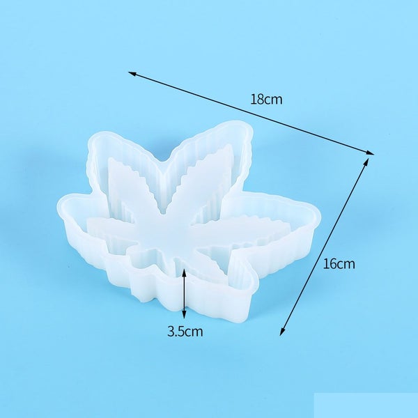 Ashtray Mold Silicone Molds For Epoxy Resin UV Crystal Crafts Mould Carousel 1