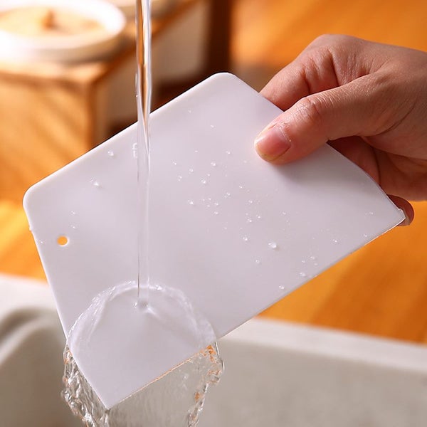 Useful Curved Cream Spatula DIY Pastry Cutters Dough Scraper Cake Carousel 6
