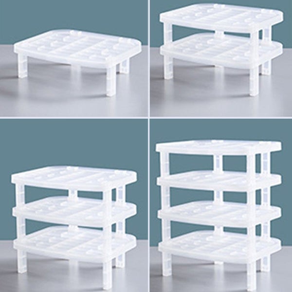 Kitchen Sink Desktop Cabinet Shelf Stackable Organizer Pantry Storage Carousel 7