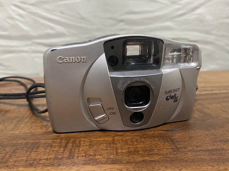 Canon Sure Shot Owl PF 35mm film camera Carousel 1