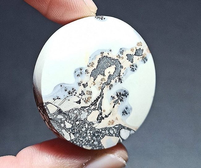 58.20CT RARE EXCELLENT PICTURESQUE INDONESIAN LANDSCAPE JASPER Carousel 2