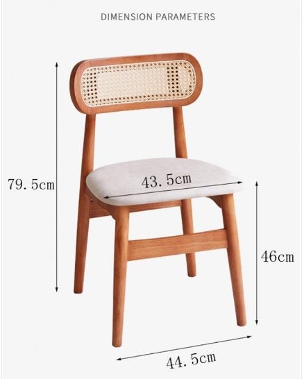 Herzl Solid Wood Side Chair - Dark wood finish - Last Floor model *35% OFF Carousel 8