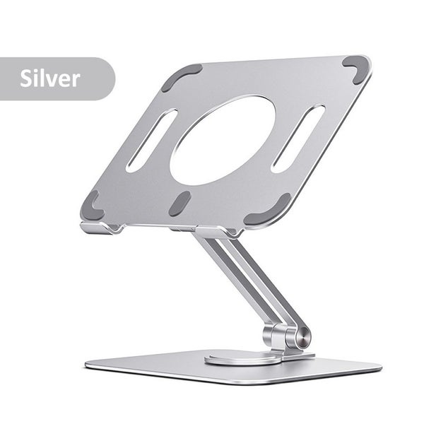 Tablet Stand Desk Riser 360 Rotation Multi-Angle Height Adjustable Carousel 1