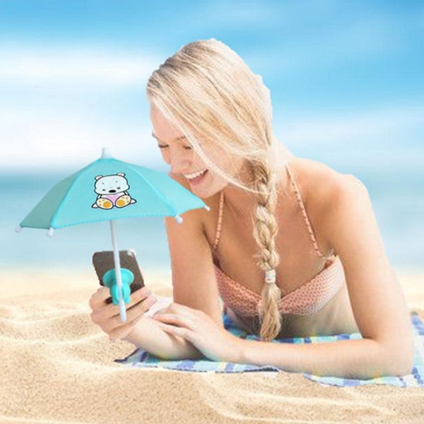 Mini Sun Shield Mount Phone Holder Umbrella Stand Carousel 1