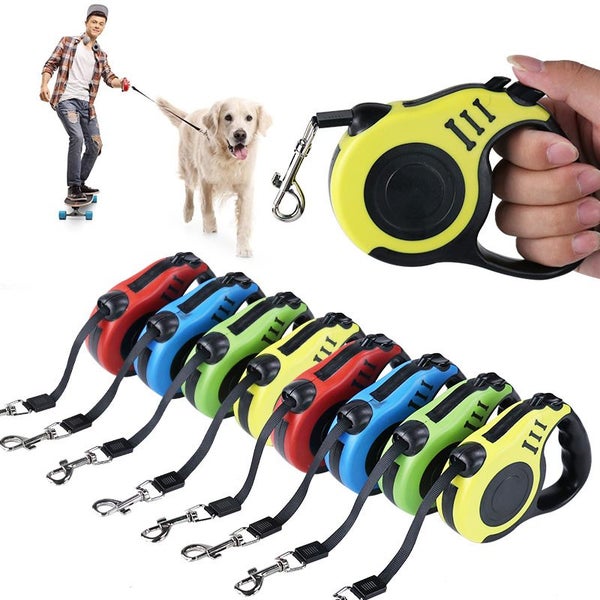 Durable Nylon Retractable Dog Leash Leads Automatic Extending Dog Carousel 2