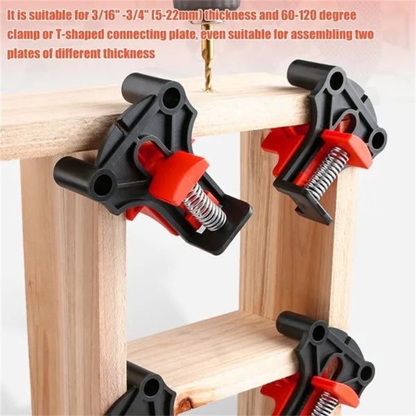 16/4/2/1PCS Woodworking Angle Clamp Utility Fixation Tool Picture Carousel 2