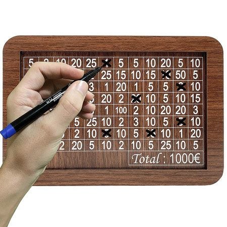 Wooden Piggy Bank, Natural Wood Money Box Money Bank with Savings Target Carousel 6