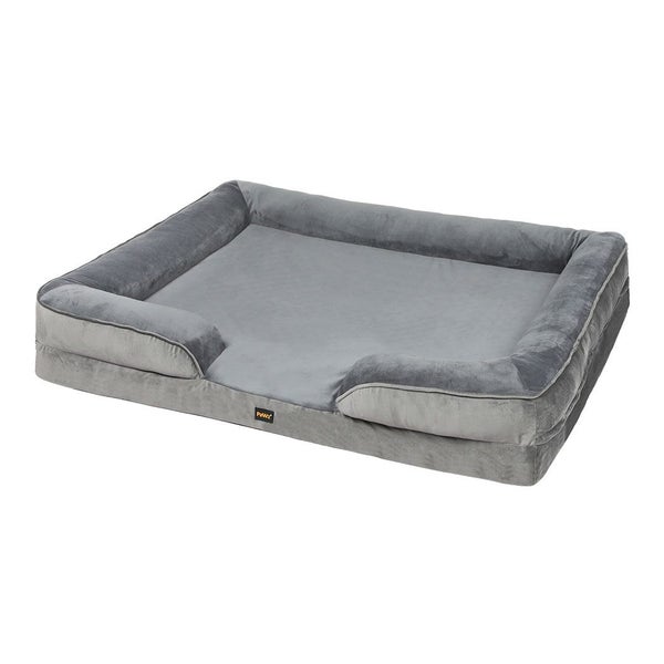 Pawz Memory Foam Pet Sofa Bed Cushion Dog Mat Washable Removable Orthopedic L Carousel 1