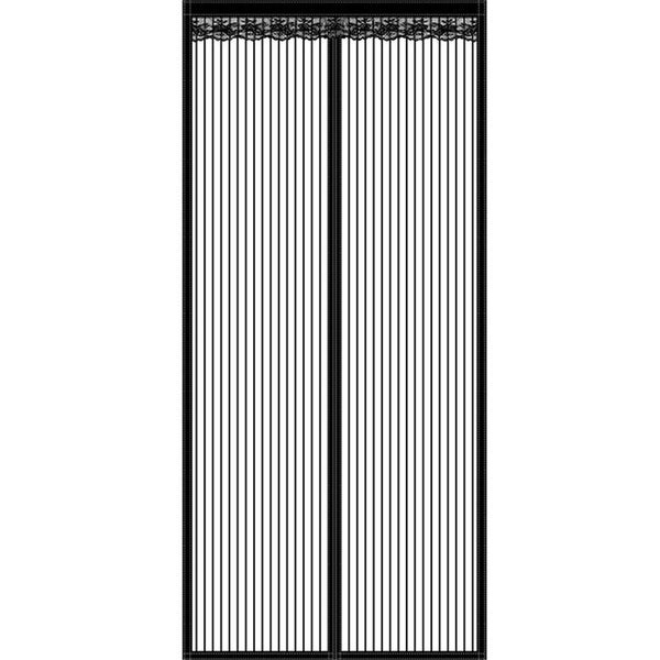 Magnetic Mosquito Nets for Doors Diamond Mesh Door Curtain Automatic Carousel 7