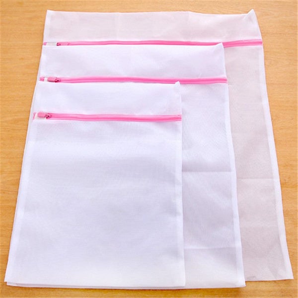 Mesh Laundry Bag Basket Bra Underwear Lingerie Clothes Wash Folding Carousel 5