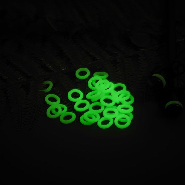 20pcs Outdoor multifunctional ground nail fluorescent circle luminous Carousel 7