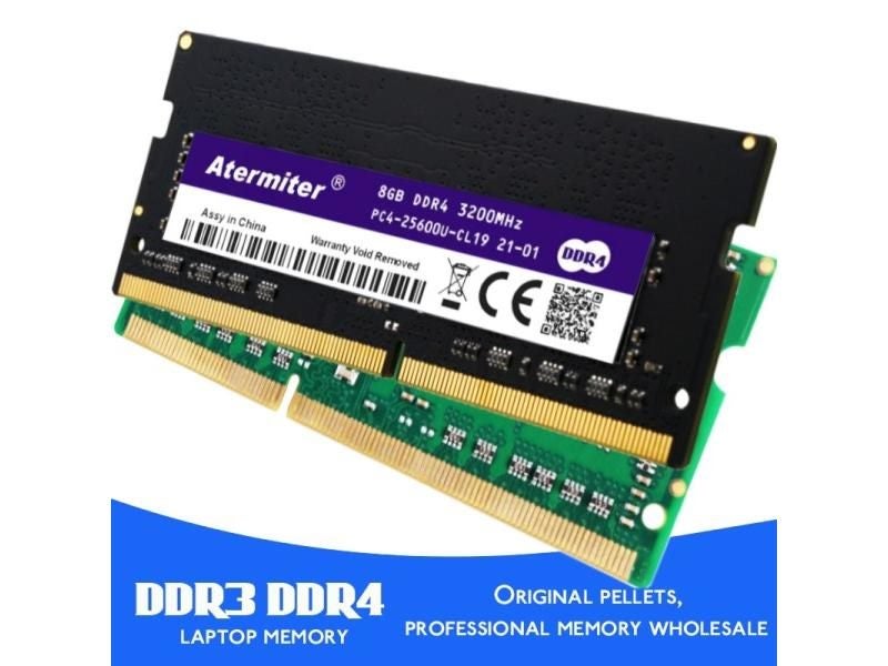 Atermiter DDR3 DDR4 PC3 PC4 16GB 8GB 4GB Laptop Ram 1066 1333MHz 1600 2400 2666 Carousel 1