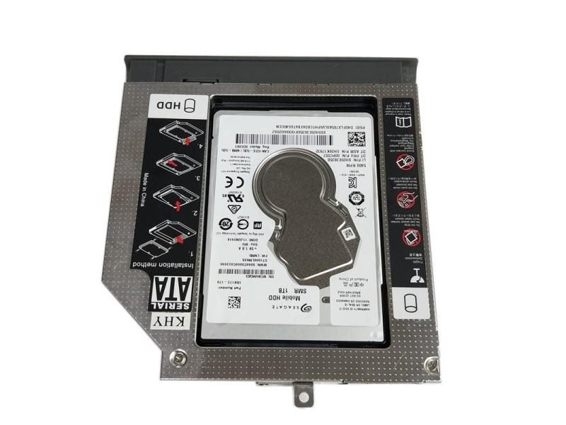 New 2nd Caddy 9.0mm SATA3.0 SSD HDD Bracket For IdeaPad 520 Series Carousel 1