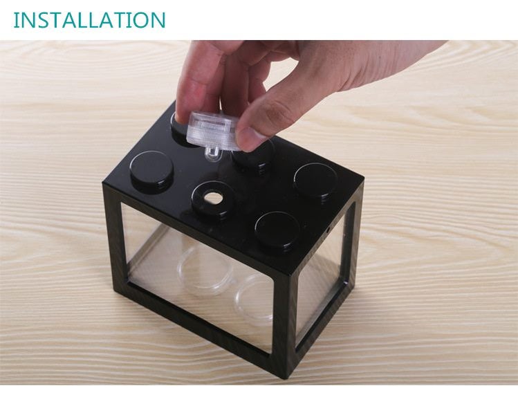 Cylinder Eco Cylinder Accessories Micro Landscape Lamp LED Light Carousel 7