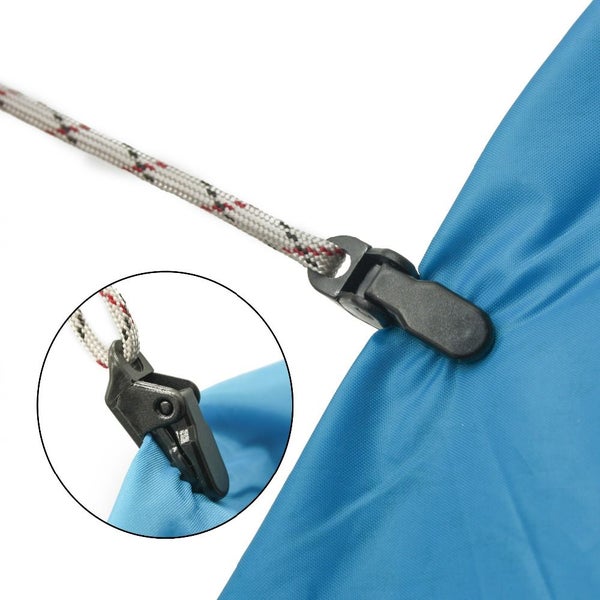 10PCS Tent pull point Clip Outdoor camping tent alligator clip pull Carousel 2