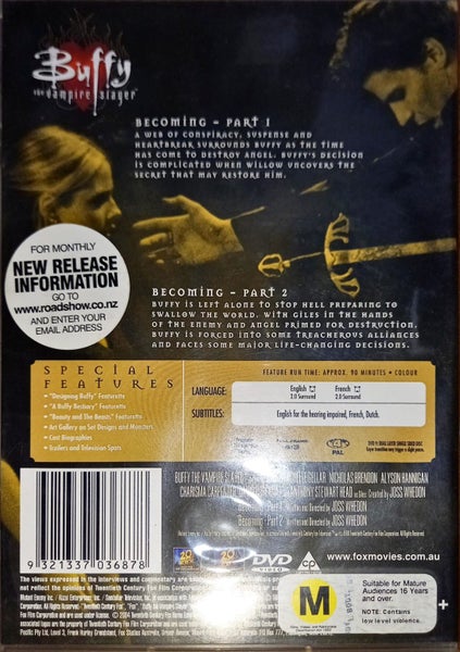 Buffy the Vampire Slayer season Two Disc 6 Carousel 2
