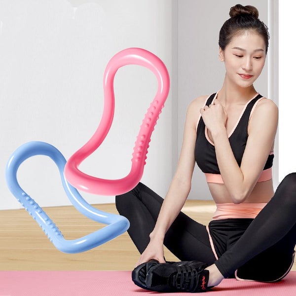 Circle Equipment Yoga Ring Pilates Workout Ring Loop Waist Shoulder Carousel 2