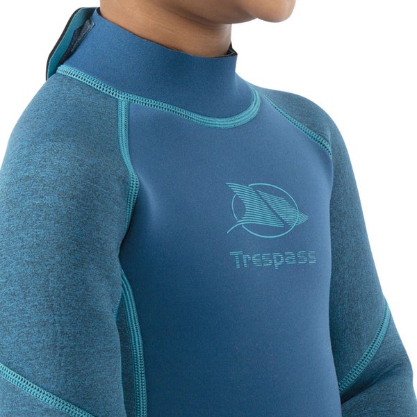 Trespass Kids Lillian 3MM Long Sleeve Swimming Surfing Wetsuit - 5-6Y Carousel 4
