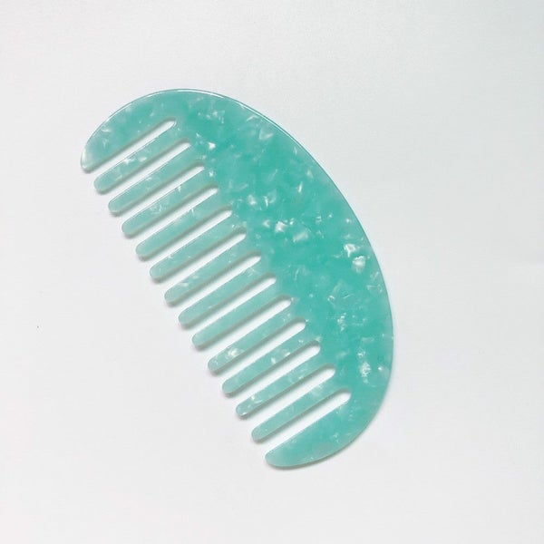 Korean Fashion Acetate Anti-static Massage Hair Combs Colorful Carousel 1