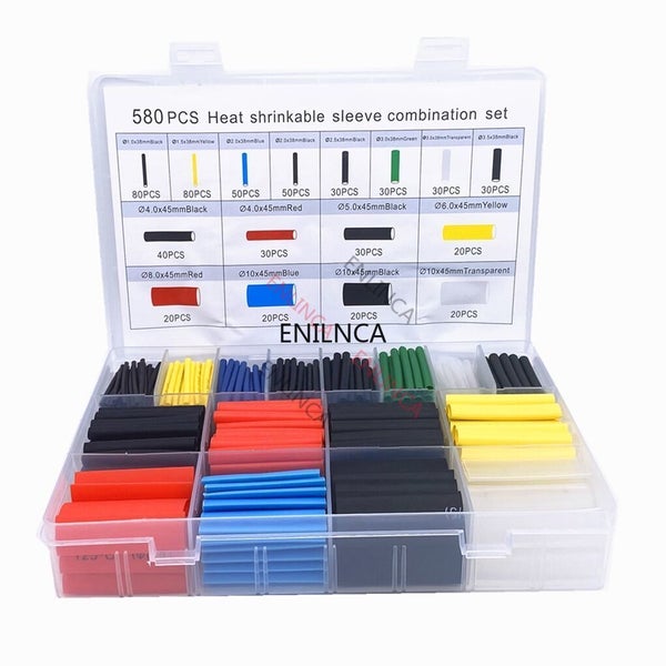 127-750pcs Heat-shrink Tubing Thermoresistant Tube Heat Shrink Carousel 2