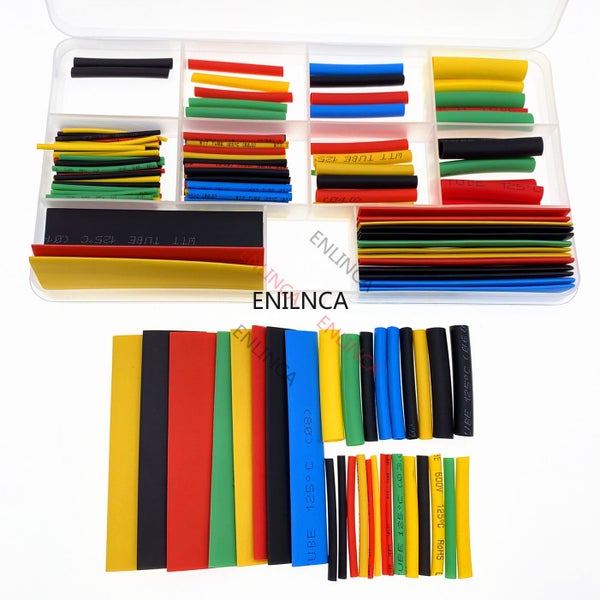 127-750pcs Heat-shrink Tubing Thermoresistant Tube Heat Shrink Carousel 7