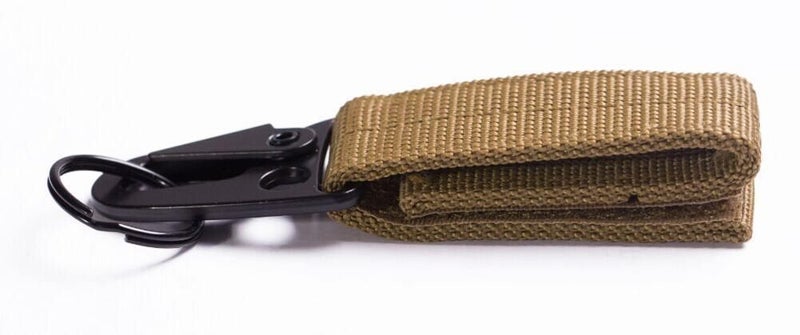 1PC Carabiner High Strength Nylon Key Hook MOLLE Webbing Buckle Carousel 1