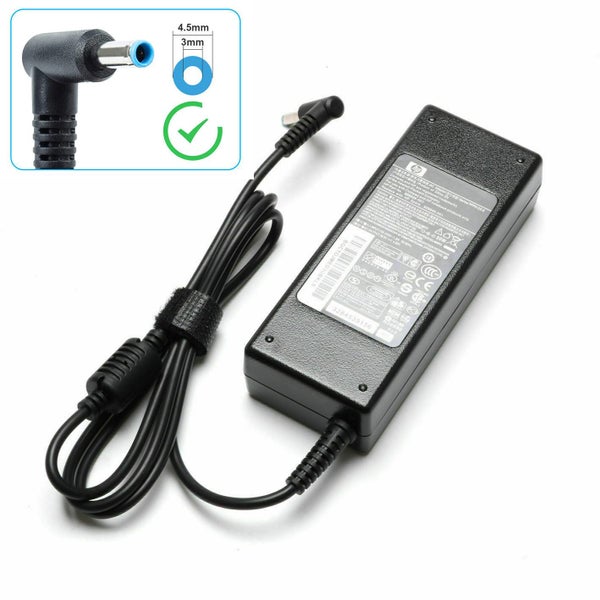 90W 19.5V 4.62A Power Adapter Charger HP ENVY 17-J 15-P 15-BR 4.5*3.0mm Blue tip Carousel 1