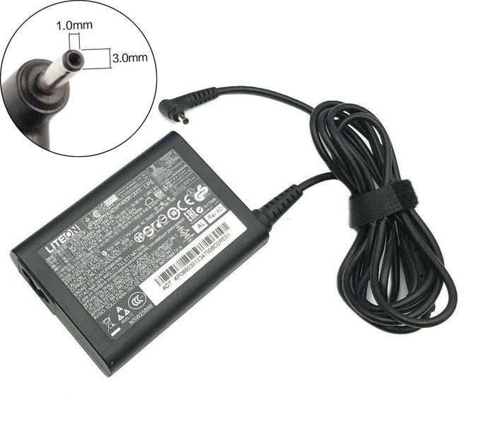 Original acer 19V 3.42A 65W (3.0 x 1.1mm) AC Charger Power Adapter Carousel 1