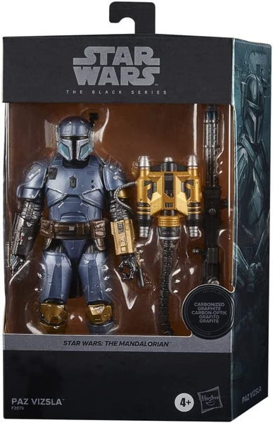 Star Wars Black Series - Carbonized Paz Vizsla (Heavy Infantry Mandalorian) Carousel 1