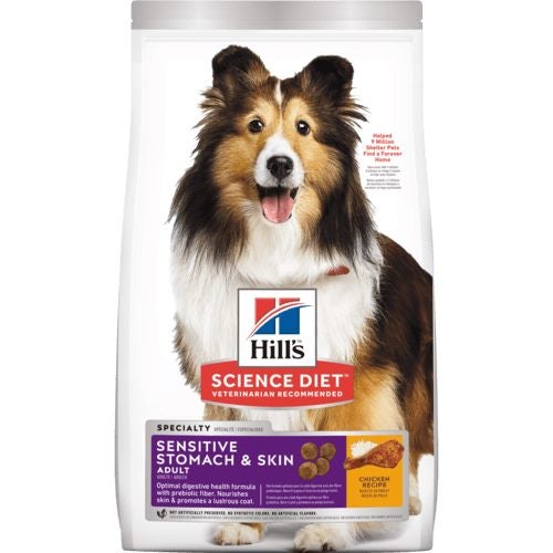 Hill's Science Diet Adult Sensitive Stomach & Skin Dry Dog Food 1.81KG Carousel 1