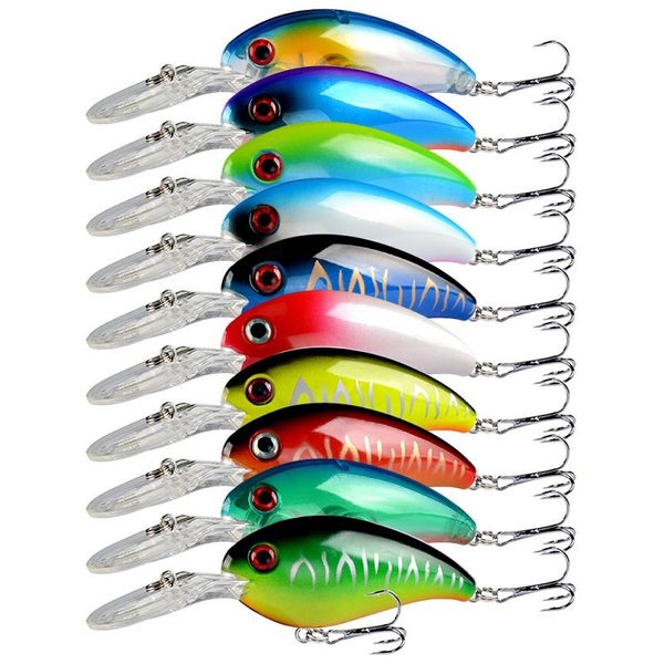1PCS Minnow Fishing Lure 100mm14g Topwater Hard Bait Wobbler Jig Bait Carousel 7