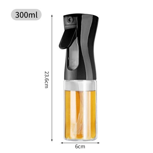200/300ML Oil Bottle Plastic Kitchen Oil Spray Bottle Baking Vinegar Carousel 1