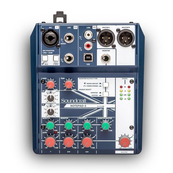 Usb Mixer / Interface 1-mono 2-stereo Carousel 1