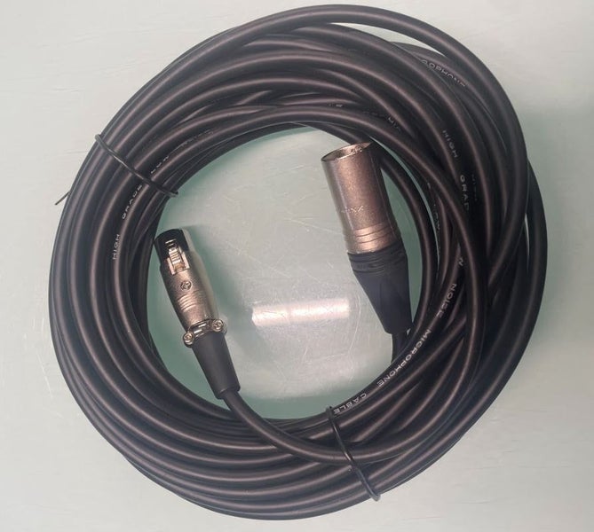 XLR Male to Female - 10m Cable Carousel 1