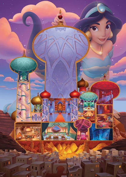 Ravensburger: Disney Castle Collection - Jasmine (1000pc Jigsaw) Carousel 2