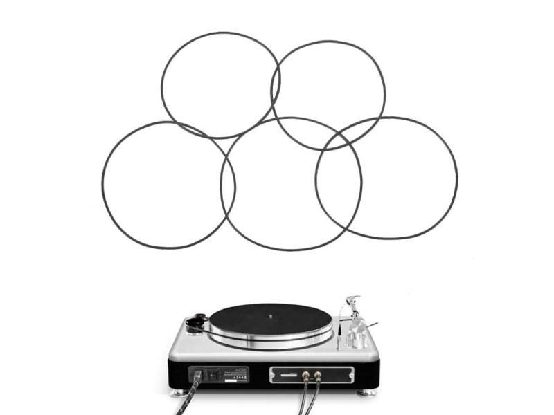 Long 25-80mm/20Pcs/Lot Mix Machine Round Shape Drive Belt Kit Replacement Carousel 2