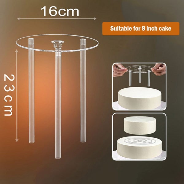 Multi-layer Cake Stand Suspended Gasket Cake Tier Support Cake Dowel Carousel 1